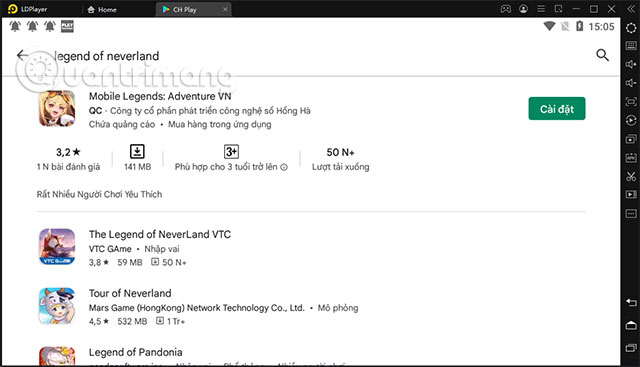 tai legend of neverland