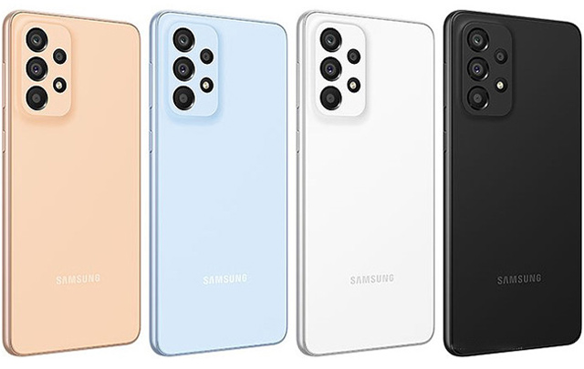 Galaxy A53 5G có 4 màu giúp người dùng có thể thoải mái lựa chọn