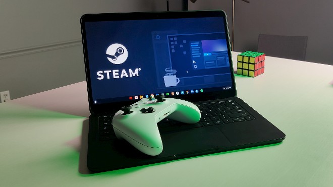 Google bắt đầu cho chạy thử nghiệm Steam trên Chrome OS