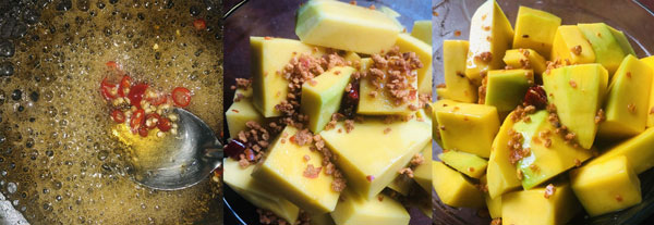 Xoài lắc chua ngọt