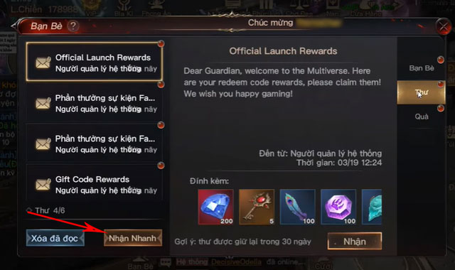 giftcode dark nemesis