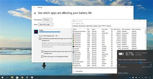 Cách bật/tắt Power Throttling trong Windows 10