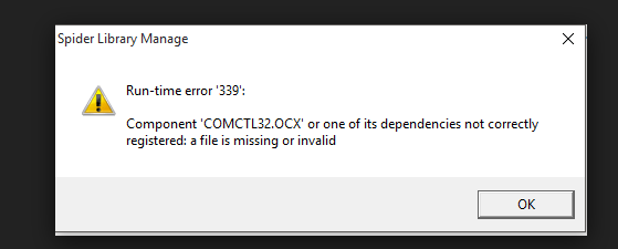 Cách sửa lỗi thiếu COMDLG32.OCX trên Windows