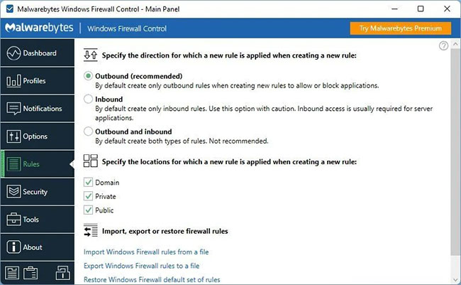 Rules và Security