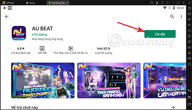 aubeat cho máy tính