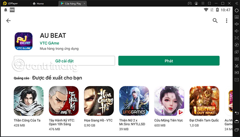 aubeat cho máy tính