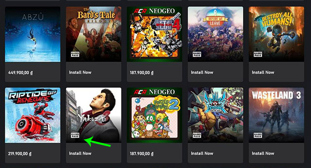 Tải xuống những tựa game yêu thích và trải nghiệm thôi.