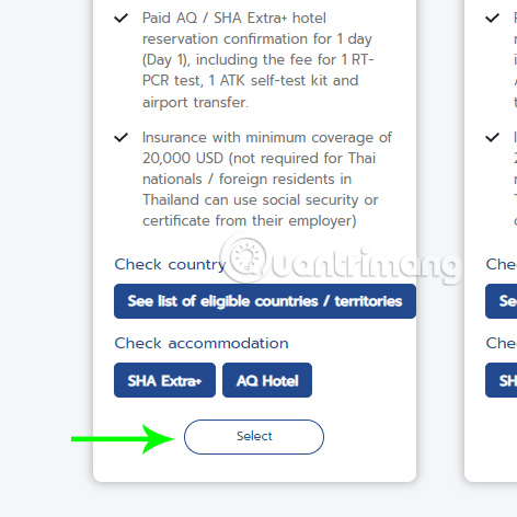 Chọn cơ chế phù hợp rồi ấn Confirm