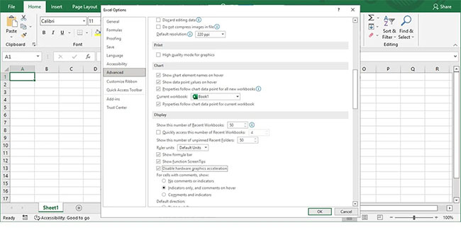 Cài đặt Microsoft Excel