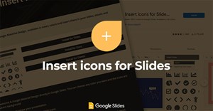 Cách chèn biểu tượng vào Google Slides