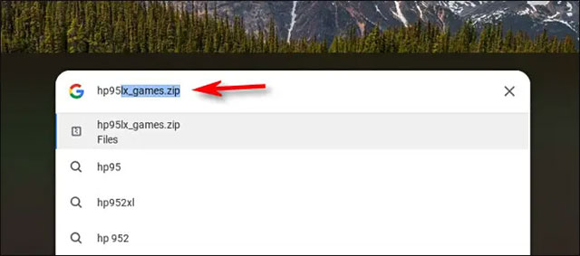 Sử dụng thanh tìm kiếm