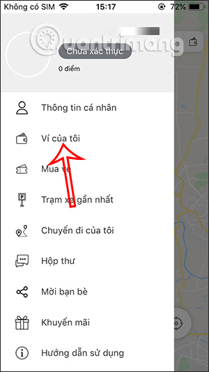 Ví của bạn trên TNGO