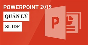 PowerPoint 2019 (Phần 8): Quản lý slide