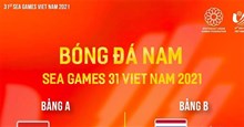 Lịch thi đấu bóng đá nam SEA Game 31, LTD bóng đá nam Seagames 31