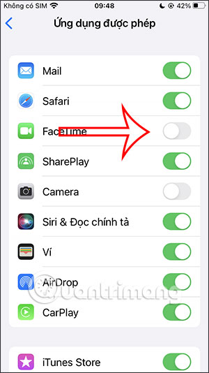 Ẩn ứng dụng trên iPhone mặc định