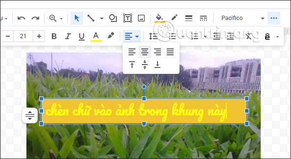 Cách viết chữ lên ảnh trong Google Docs - Ảnh minh hoạ 5