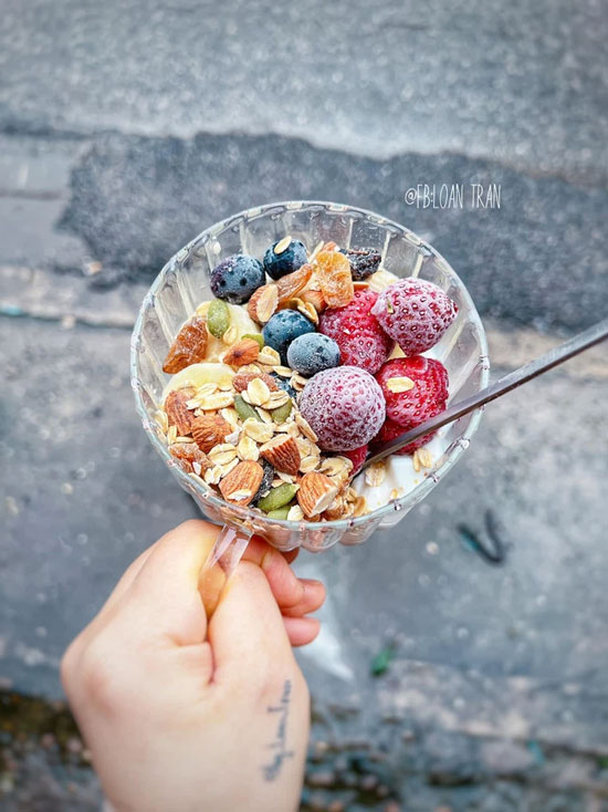 Ngũ cốc và sữa, một lựa chọn tuyệt vời cho bữa sáng.