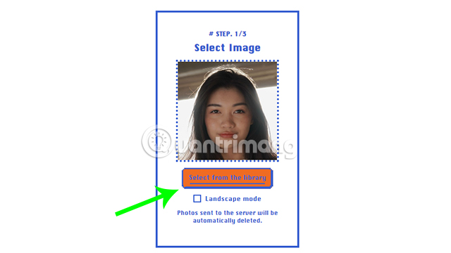 Tại mục Select Pixel Size bạn có thể chọn kích thước của pixel