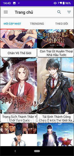 Đọc truyện tranh Android