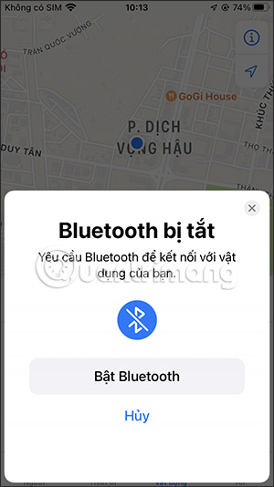 Kết nối iPhone qua Bluetooth