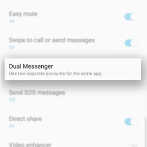 Chọn Dual Messenger