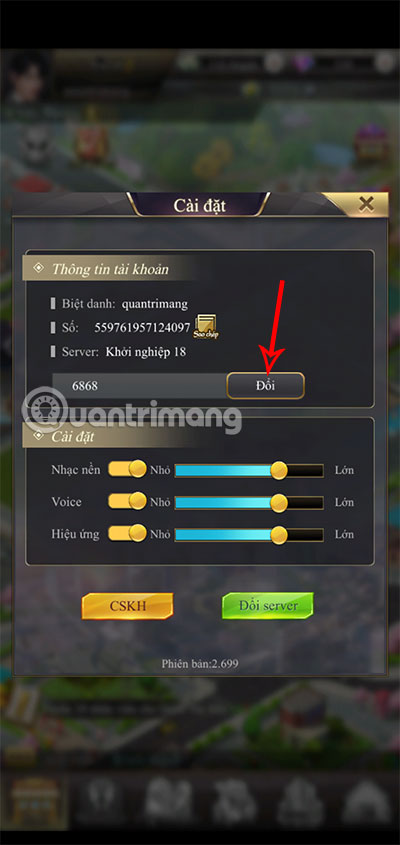 nhập code ttkd