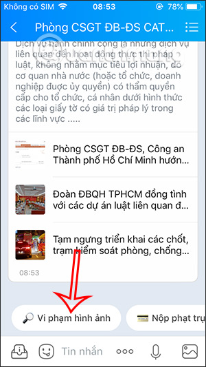 Tra cứu vi phạm qua hình ảnh