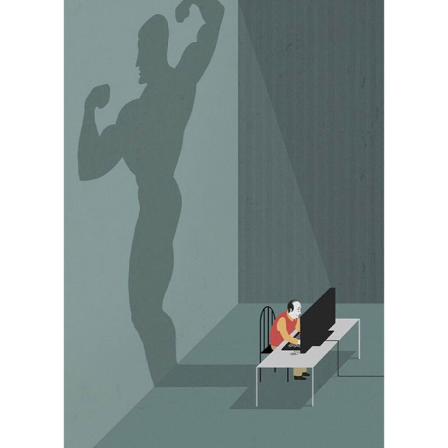 Những điều người ta trưng bày trên Internet bao giờ cũng khác xa so với sự thật vì vậy đôi khi đừng đặt 100% niềm tin vào những gì bạn thấy trên Internet.