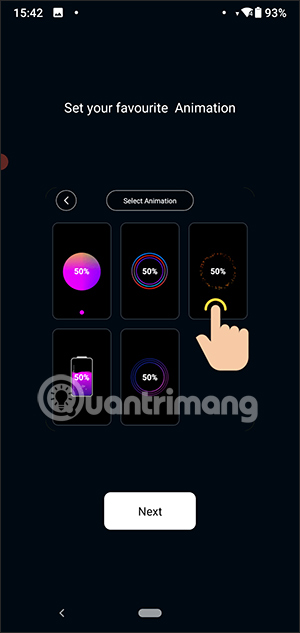 Ứng dụng Battery Charging Animation