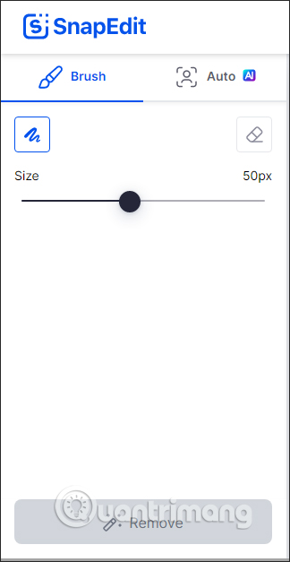 Tải ảnh lên SnapEdit