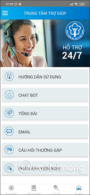 Hộ trỡ người dùng VssID