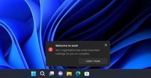 Microsoft sắp cho phép admin IT gửi tin nhắn lên màn hình hoặc taskbar cho nhân viên trong công ty