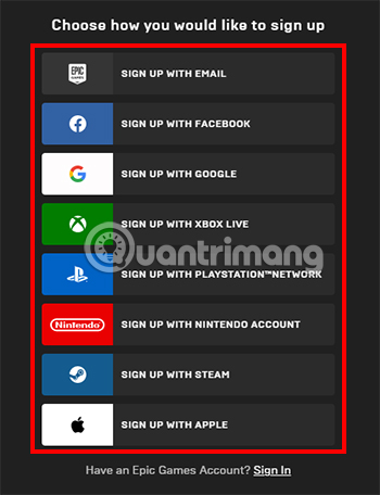 Lựa chọn cách thức đăng ký tài khoản phù hợp với bạn