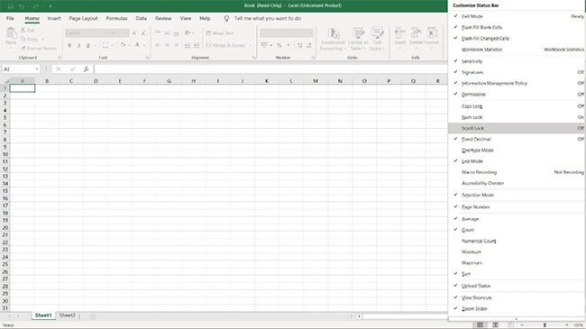 6 cách khắc phục lỗi các phím mũi tên không hoạt động trong Excel