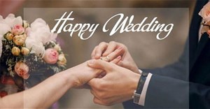 20 lời chúc mừng đám cưới tiếng Anh hay và ý nghĩa