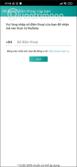 Ứng dung MyData Android