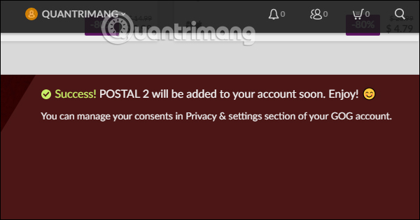 Tặng trò chơi Postal 2