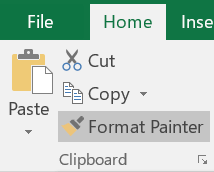 Format Panter in Excel