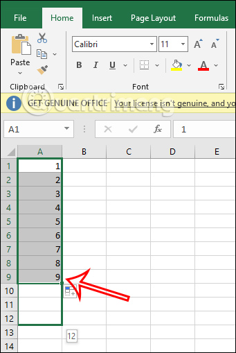 7 cách đánh số thứ tự trong Excel rất đơn giản - Ảnh minh hoạ 2