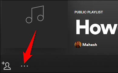 Nhấp vào dấu ba chấm