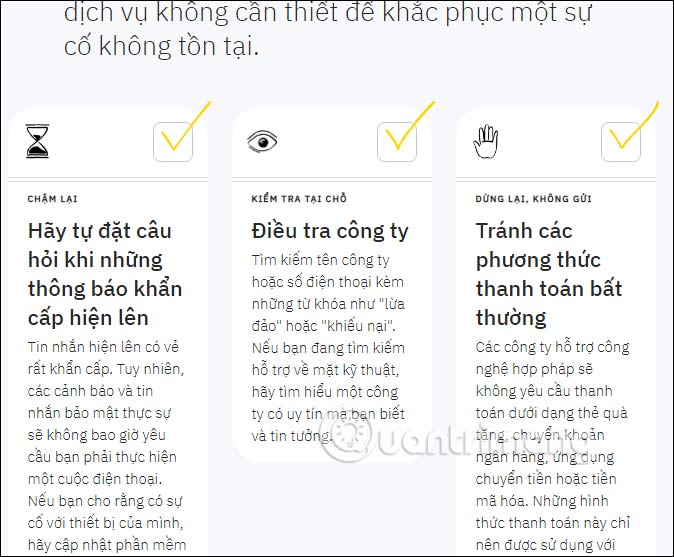 Hình thức các vụ lừa đảo