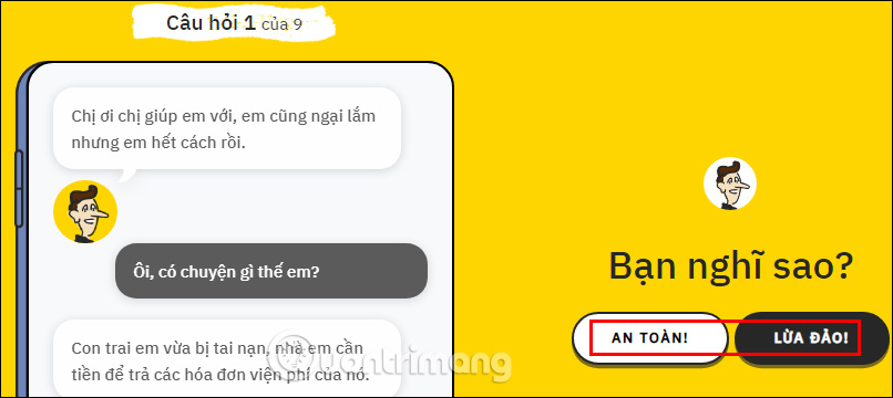 Nhận biết lừa đảo trực tuyến trên dauhieuluadao