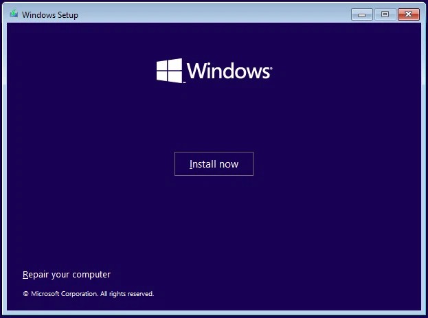 Cài đặt lại Windows 11 từ đầu