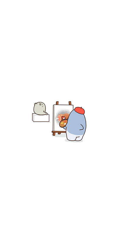 hình nền cá mập cute iphone 8 plus