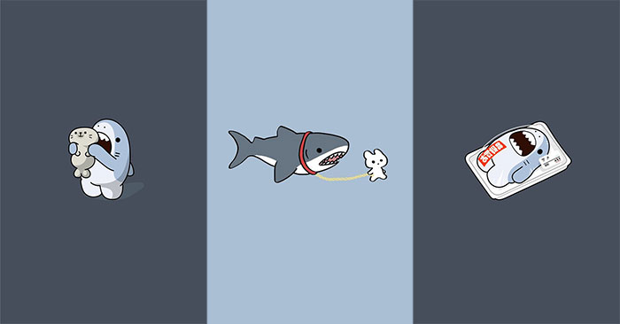 Cá Mập có mẫu ảnh nền nào dễ thương nhất không?
