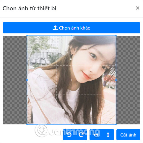 Chỉnh lại hình ảnh