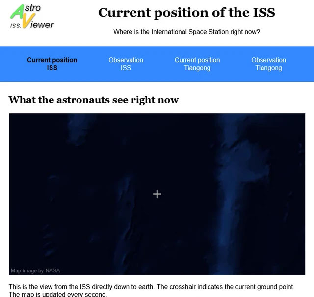 ISS Astro Viewer