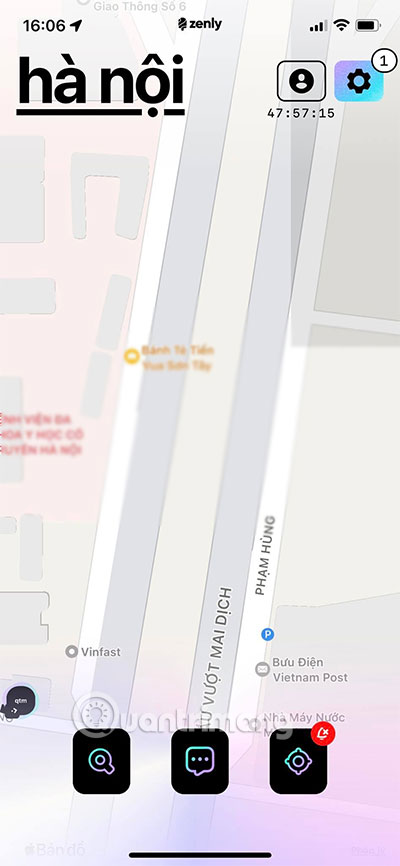 xem tinh trang giao thong zenly