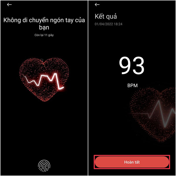 Đo nhịp tim trên Xiaomi