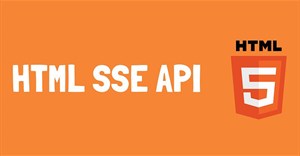 HTML SSE API